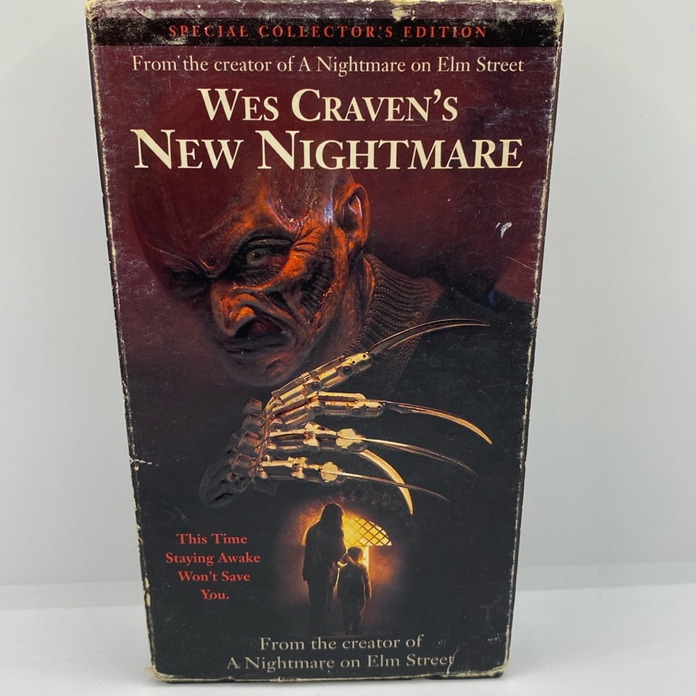 Wes Craven’s New Nightmare VHS Video Special Collector’s Edition Horror